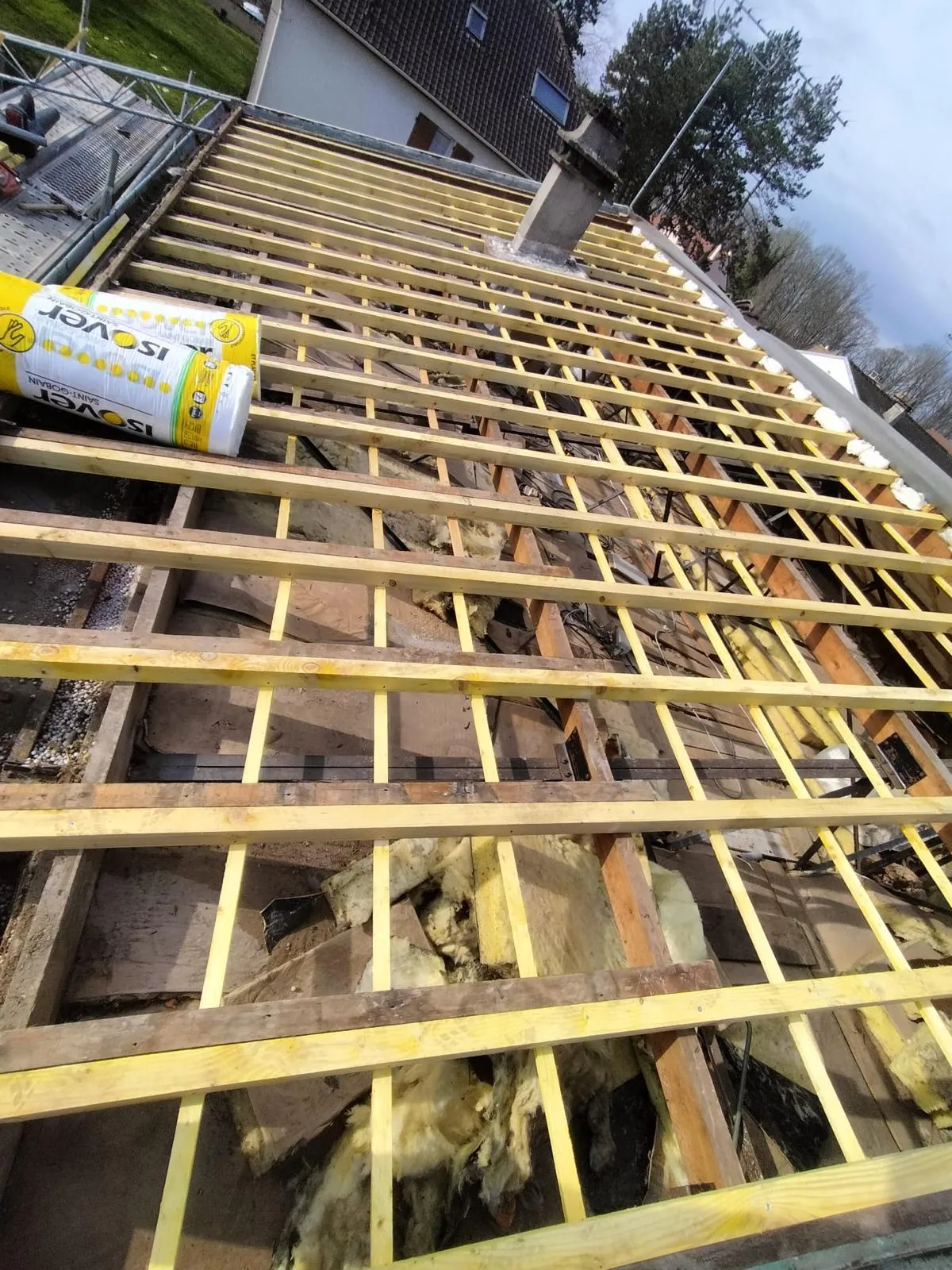 Chantier de couverture à Reims et dans sa couronne