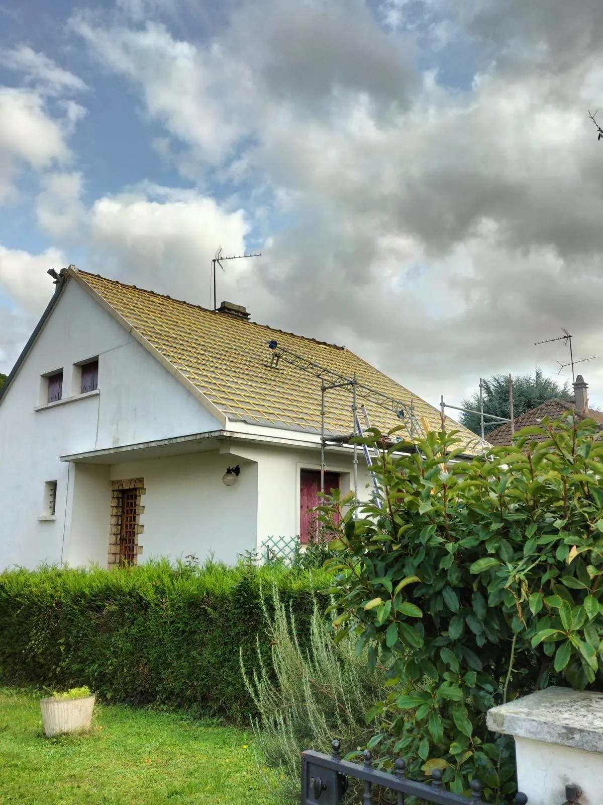 Chantier de couverture à Reims et dans sa couronne