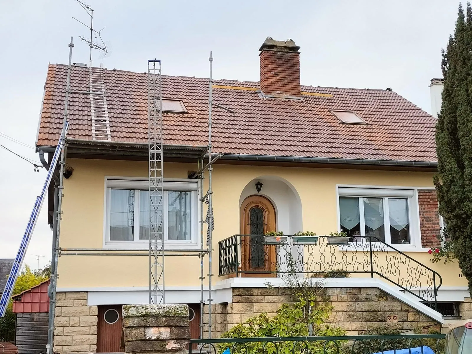 Chantier de couverture à Reims et dans sa couronne